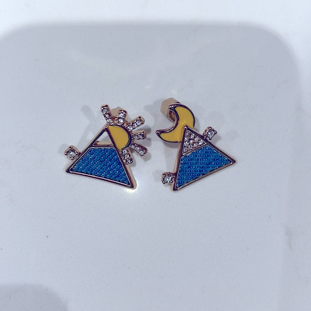 Sunrise and Moon rise earrings